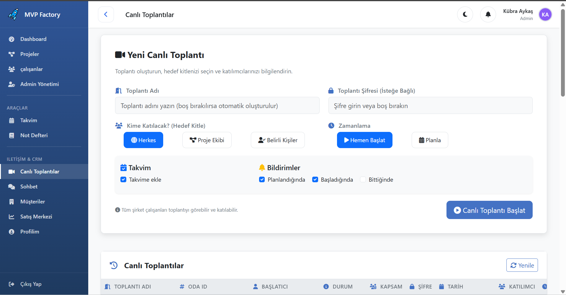 Project Management System Preview 3